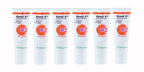 Renal K+ (Potassium Gluconate) Gel, 5 oz (6 Pack)