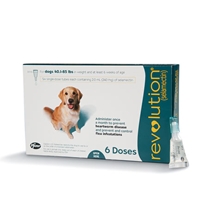 Revolution for Dogs 40-85 lbs, Teal, 6 Pack
