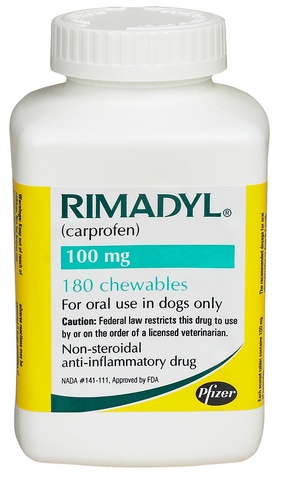 Rimadyl (Carprofen) 100mg, 180 Chewable Tablets