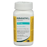 Rimadyl (Carprofen) 100mg, 30 Chewable Tablets