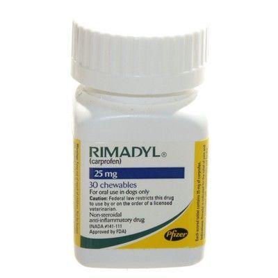 Rimadyl (Carprofen) 25mg, 30 Chewable Tablets