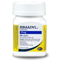 Rimadyl (Carprofen) 25mg, 60 Caplets