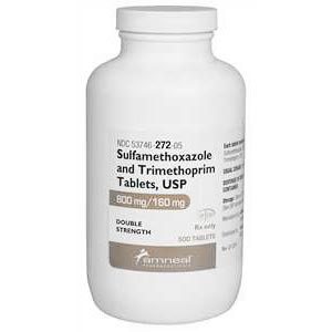 SMZ-TMP DS (Sulfamethoxazole, Trimethoprim DS) 960 mg, 500 Tablets