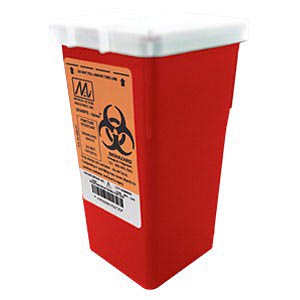 Sharps Container, 1 Quart