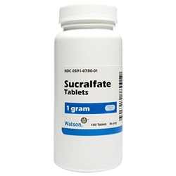 Sucralfate 1 gm, 100 Tablets