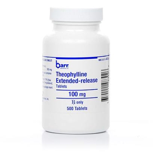 Theophylline 300 mg, 100 Tablets