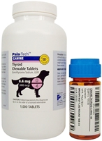 Pala-Tech Canine Thyroid Chewable Tablets, 0.4mg, 180 Count