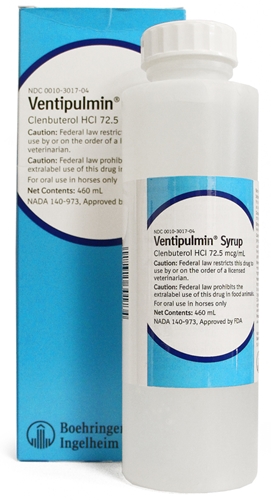 Ventipulmin (clenbuterol) Syrup, 460 mL