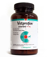 Vetprofen (carprofen) 75 mg, 180 Caplets