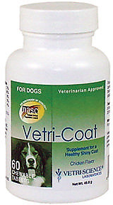 Vetri-Coat for Dogs, 60 Chewable Tablets