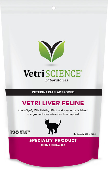 Vetri-Liver Feline For Cats, 120 Soft Chews