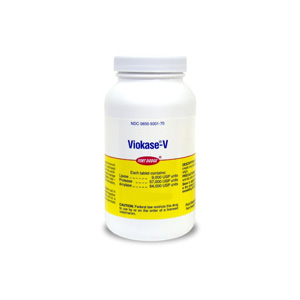 Viokase-V, 100 Tablets