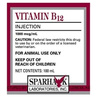 Vitamin B12 1000 mcg, 100 mL