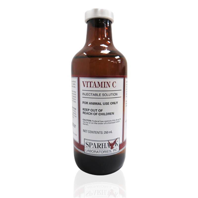 Vitamin C Injection, 250 mg/mL, 100 mL Vial