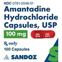 Amantadine 100 mg, 100 Capsules : VetDepot.com