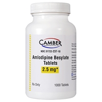 Amlodipine Besylate 2.5 mg, 90 Tablets : VetDepot.com