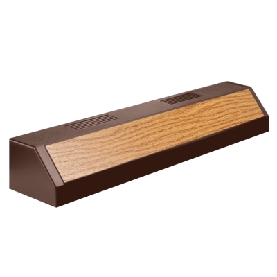 Aqueon Fluorescent Strip-Lights Oak Finish, 20"