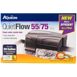 Aqueon QuietFlow 55/75 Filter, 400 gph