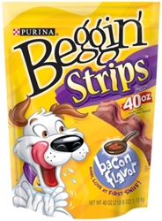 Beggin Strips Bacon Flavor, 2.5 lb - 4 Pack