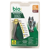 Bio Spot Active Care Flea & Tick Spot On for Dogs 15-30 lbs, 3 Pack : VetDepot.com