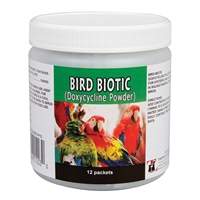 Bird Biotic (Doxycycline) Powder 100 mg, 12 Packets