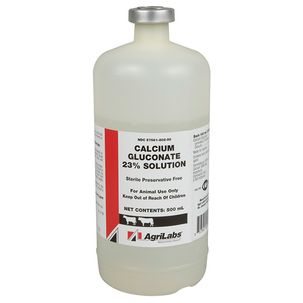 Calcium Gluconate 23%, 500 ml