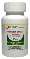 Carprofen 75 mg, 180 Caplets : VetDepot.com