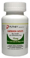 Carprofen 75 mg, 60 Caplets : VetDepot.com