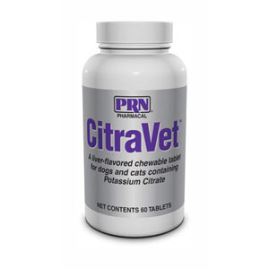 CitraVet (Potassium Citrate), 60 Chewable Tablets : VetDepot.com