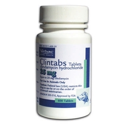 Clintabs 25 mg, 400 Tablets (clindamycin)