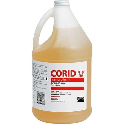 Corid Solution 9.6%, 1 gal