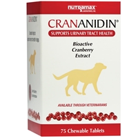 Crananidin for Dogs, 75 Chewable Tablets : VetDepot.com