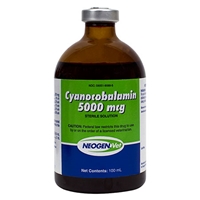 Cyanocobalamin Vitamin B12 5000 mcg, 100 ml