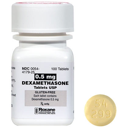 Dexamethasone 0.5 mg, 100 Tablets