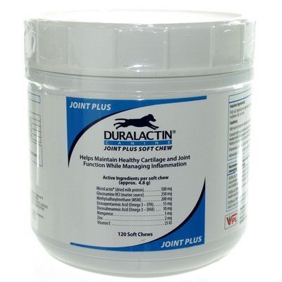 Duralactin Canine Joint Plus, 120 Soft Chews