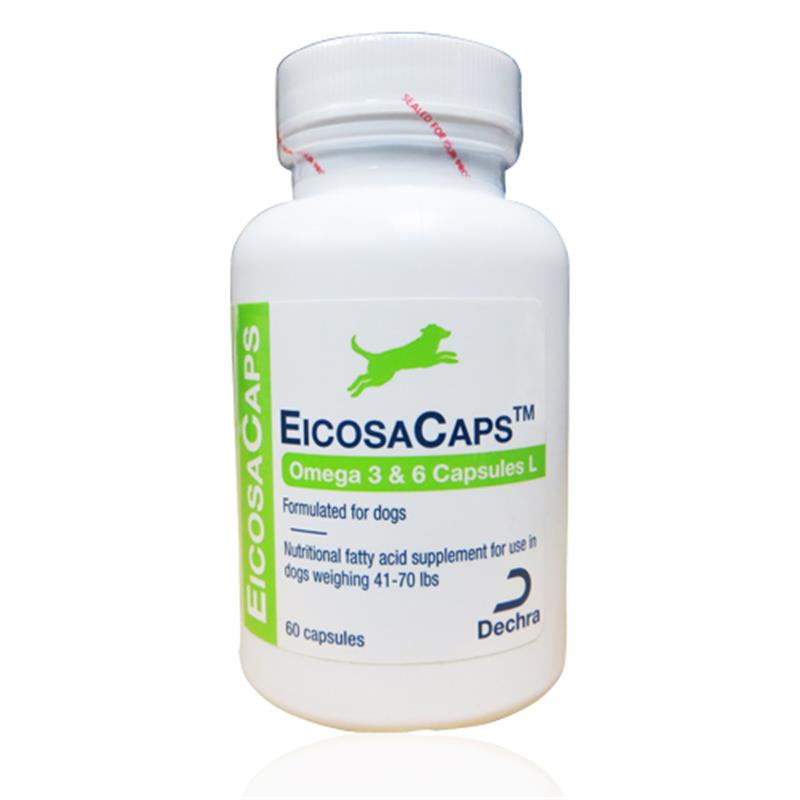 EicosaCaps for Dogs 41-70 lbs, 60 Capsules