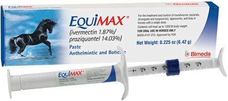 Equimax Paste, 1 Oral Syringe