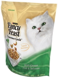 Fancy Feast Gourmet Gold Cat Food Ocean Fish, 16 oz - 12 Pack