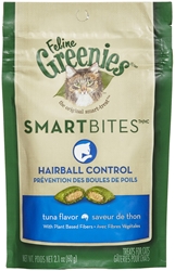 Feline Greenies SmartBites Hairball Control Tuna Flavor, 2.1 oz : VetDepot.com