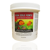 Fish Zole Forte (Metronidazole) Powder 500 mg, 30 Packets