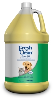 Fresh N' Clean Flea & Tick Conditioning Shampoo, 1 gal