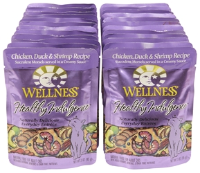 Healthy Indulgence Cat Food Chicken, Duck & Shrimp, 3 oz - 24 Pack