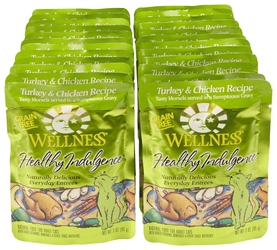 Healthy Indulgence Cat Food Turkey & Chicken Recipe, 3 oz - 24 Pack