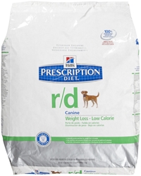 Hills Prescription Diet r/d Canine Weight Loss-Low Calorie Dry Food, 27.5 lbs