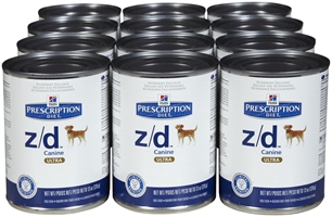 Hills Prescription Diet z/d Canine ULTRA Allergen Free Canned Food, 12 x 13 oz