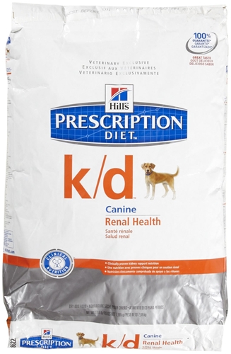 Hill's Prescription Diet k/d Canine Renal Health Dry Food, 17.6 lbs