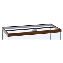 Hinged Glass Canopy, 60" x 18"