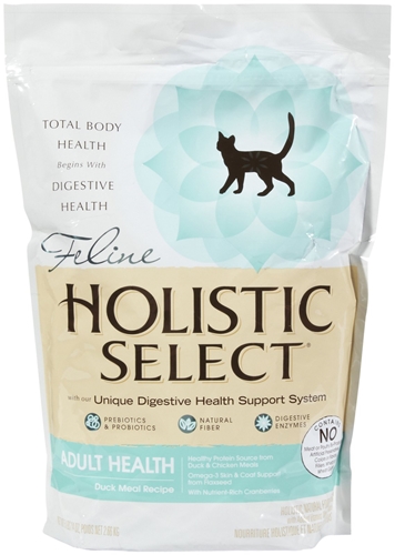 Holistic Select Cat Food Duck, 5.8 lb