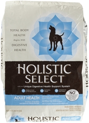 Holistic Select Dog Food Anchovy, Sardine & Salmon, 15 lb