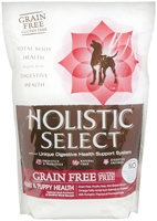 Holistic Select Grain Free Dog Food Salmon & Anchovy, 6 lb - 6 Pack